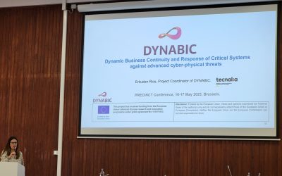 DYNABIC presentation in PRECINCT Conference: the following endeavour on Critical Infrastructure resilience