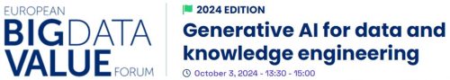 DYNABIC in the European Big Data Value Forum is BDVA’s (2-4 October 2024 in Budapest, Hungary)